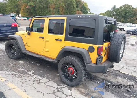 2012 Jeep Wrangler Unlimited Sport из США, поврежденный, VIN 1C4BJWDG5CL203260